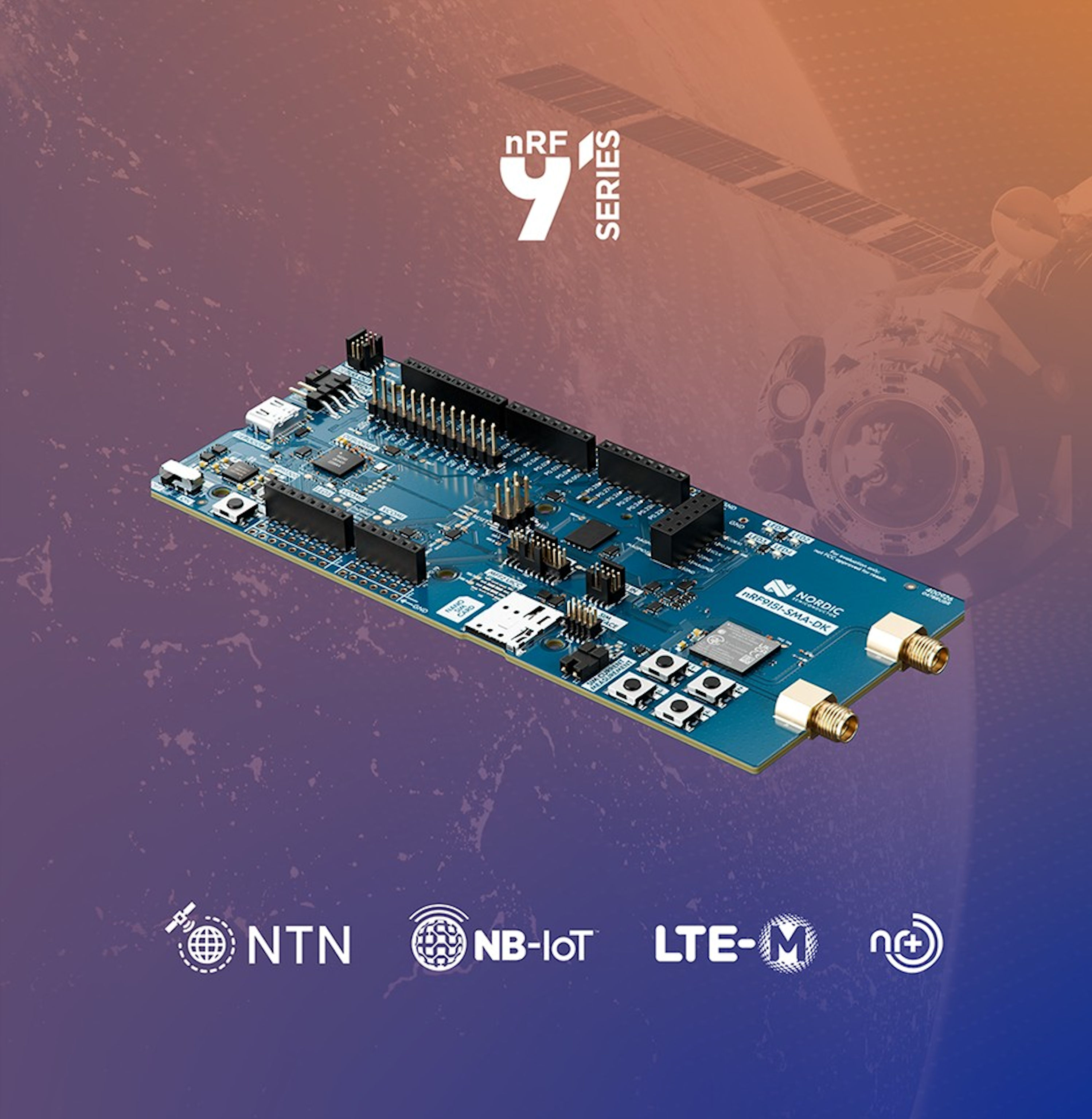 Nordic Semiconductor Launches nRF9151 Software and Development Kit Combining Satellite and Cellular IoT Connectivity